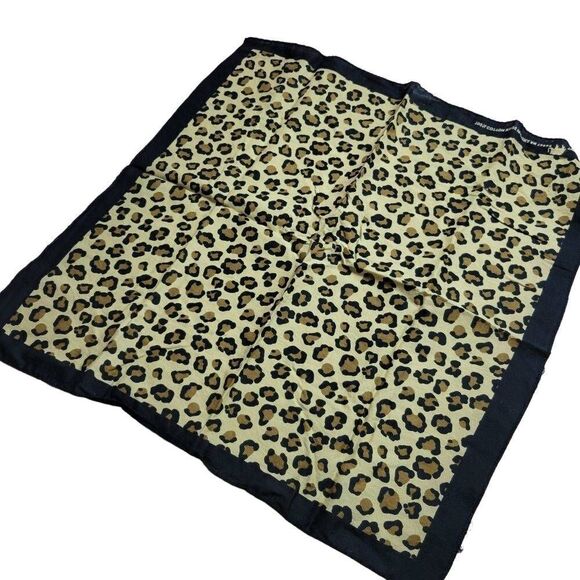 Leopard Scarf 21x21 - Picture 1 of 2